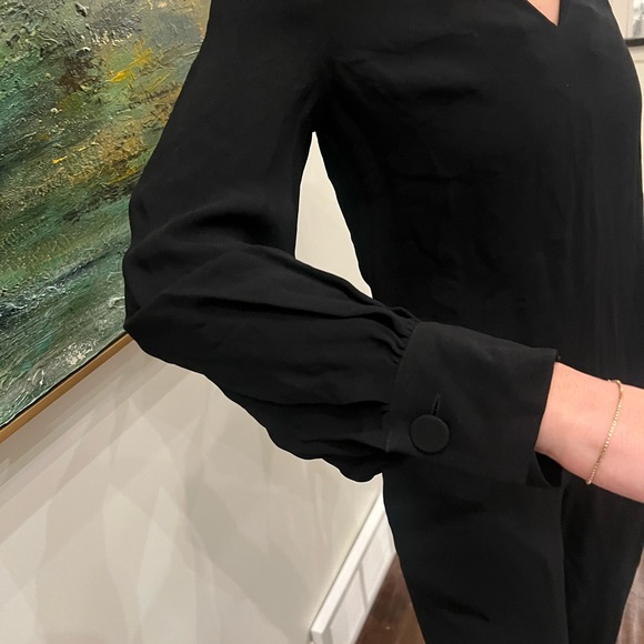 Massimo Dutti Double V Wide Leg Jumpsuit ( NWT) - Picture 6 of 15